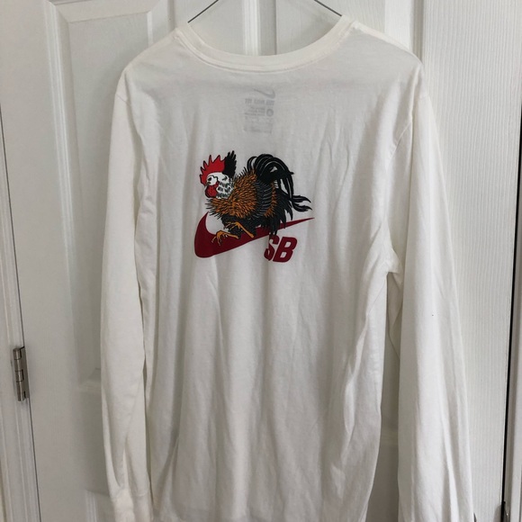 Nike SB rooster shirt long sleeve size medium - Picture 3 of 5